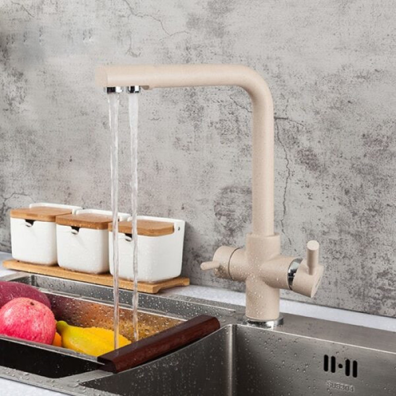 Frap F4352-23 – Смеситель на две воды под фильтр