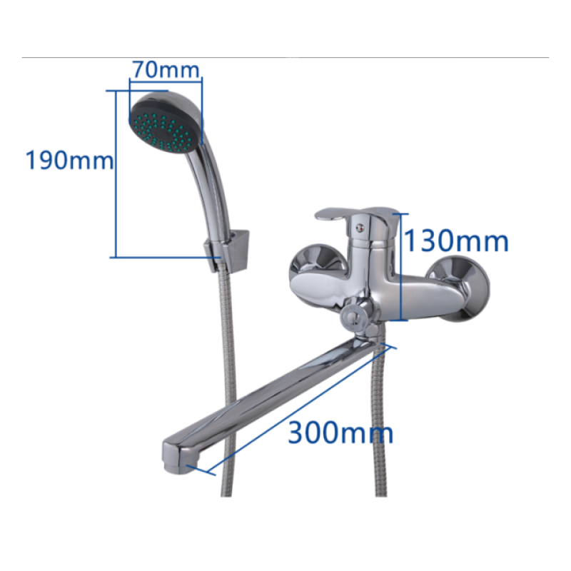 Frap F22001 — Смеситель для ванны.