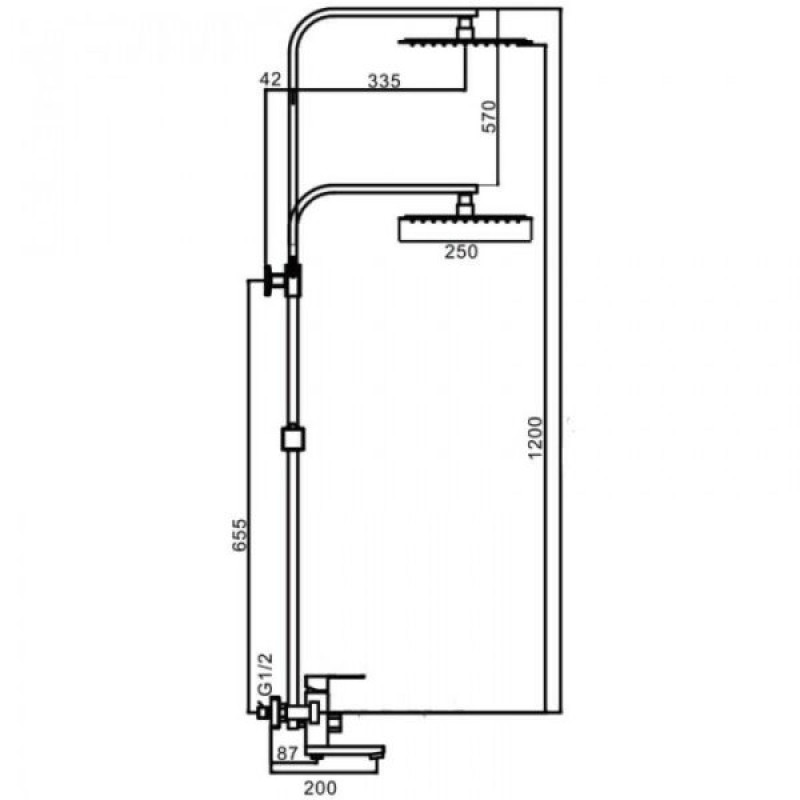 Frap F24802 — Душова система
