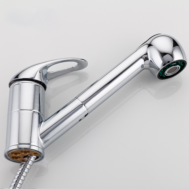 Frap F6003 – Змішувач для кухні з висувним виливом