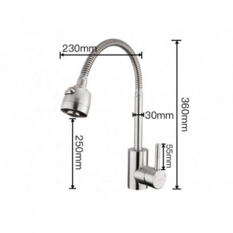 Frap F44899-1 — Змішувач для кухні