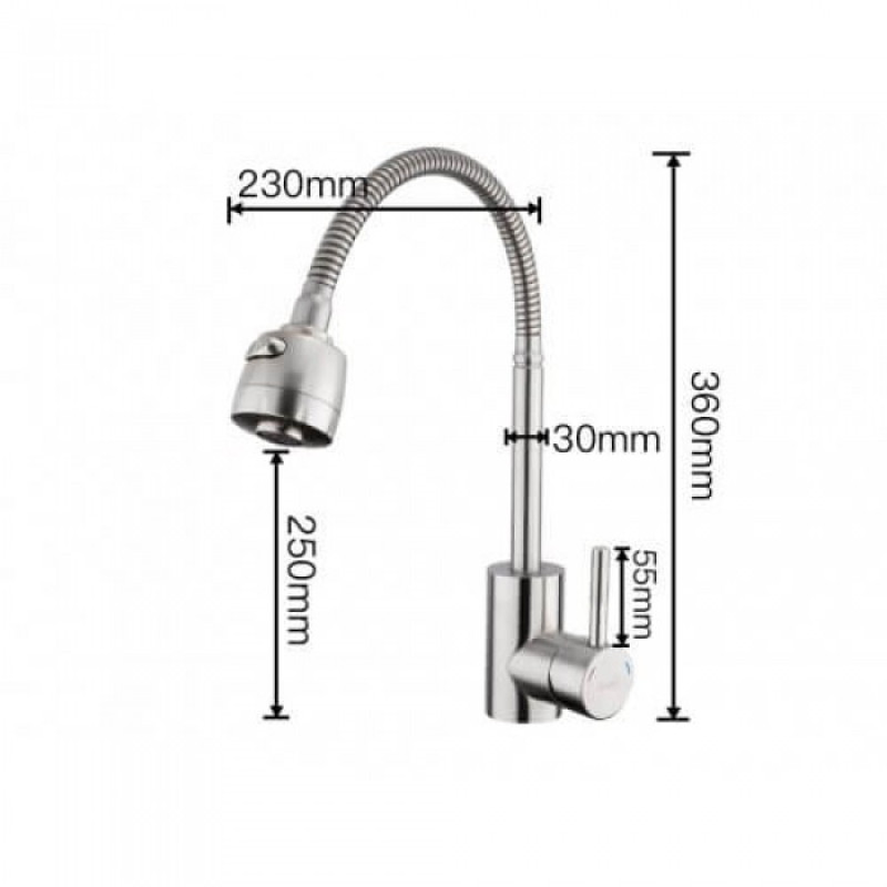 Frap F44899-1 — Змішувач для кухні