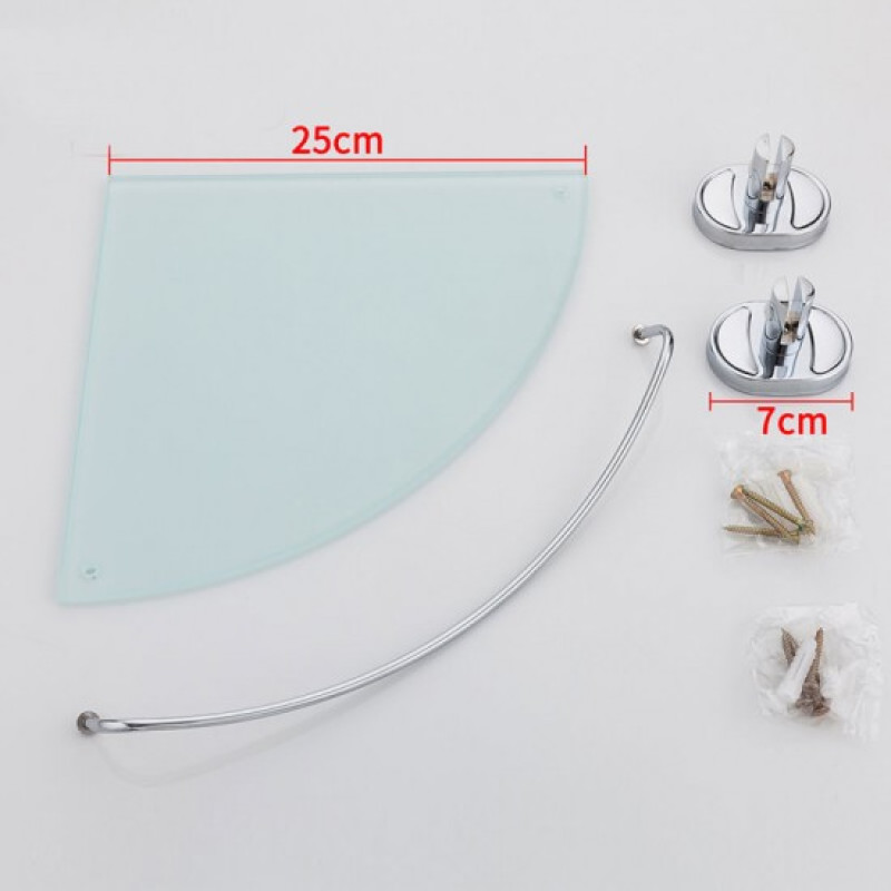 Frap F1907-3 – Полка для ванны стеклянная