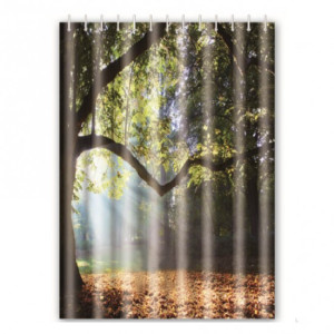 Frap F8606 – Текстильна шторка для ванної осінь