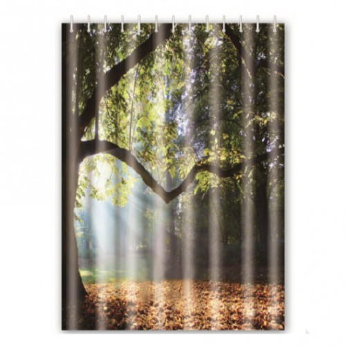 Frap F8606 – Текстильна шторка для ванної осінь