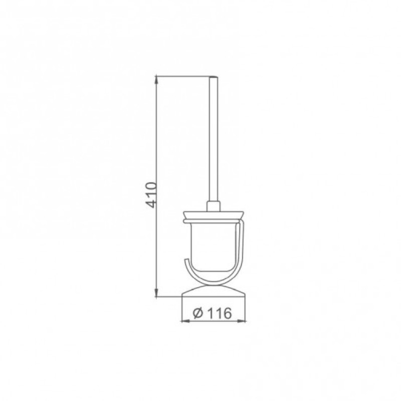 Frap F910 – Йоржик для унітазу