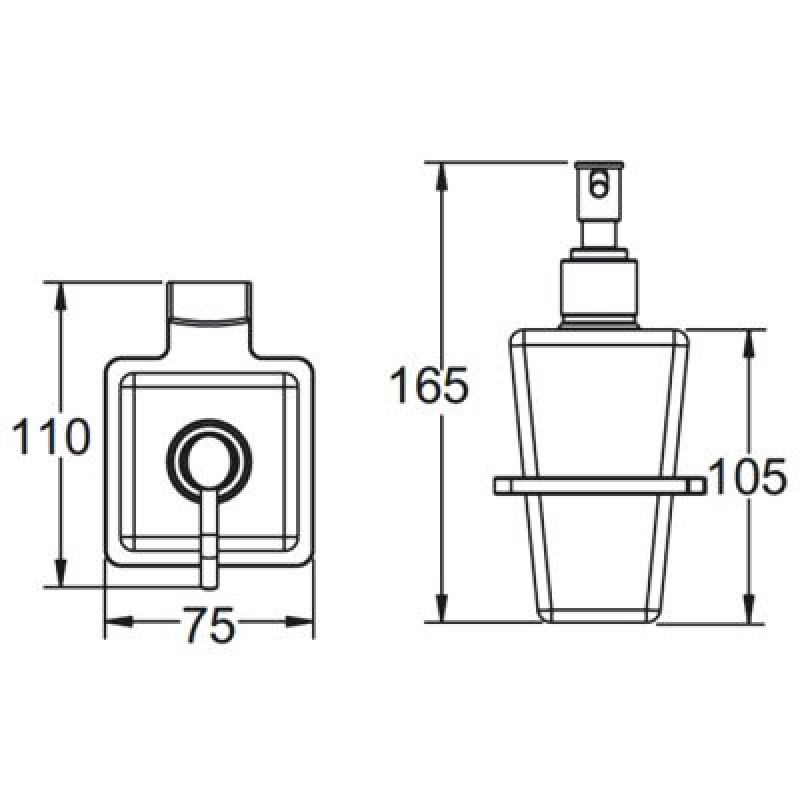 Frap F1827 – Дозатор для рідкого мила