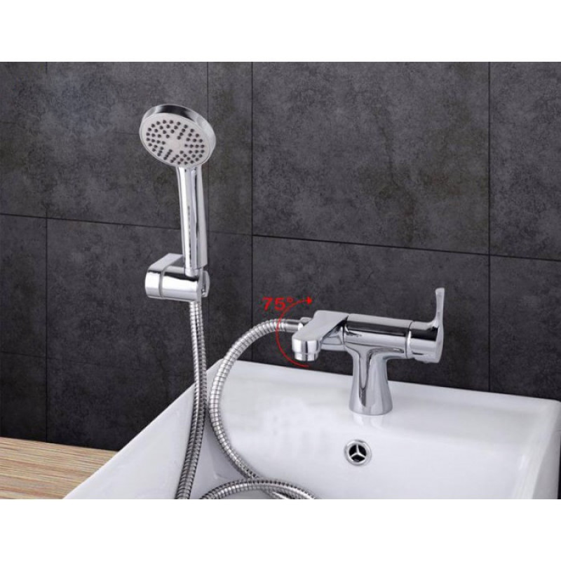 Frap F1252 — Смеситель для умывальника с гигиеническим душем.