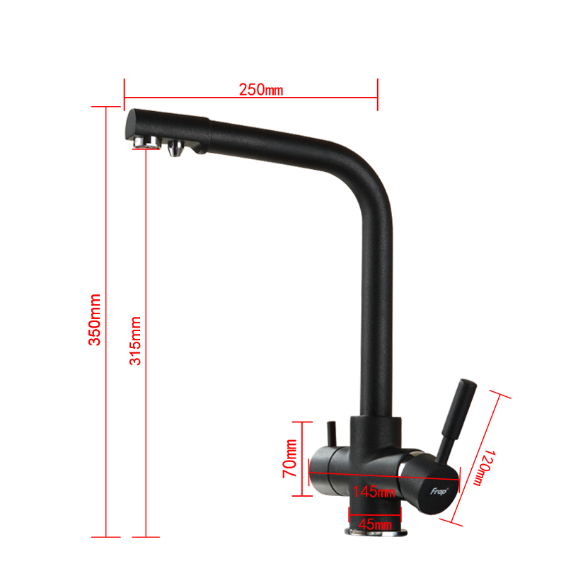 Frap F4352-6 – Смеситель для кухни под фильтр