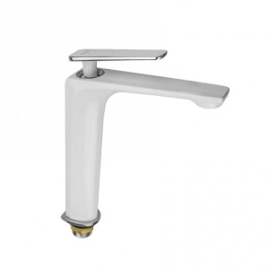 Frap F1058-2 – Змішувач для умивальника білий