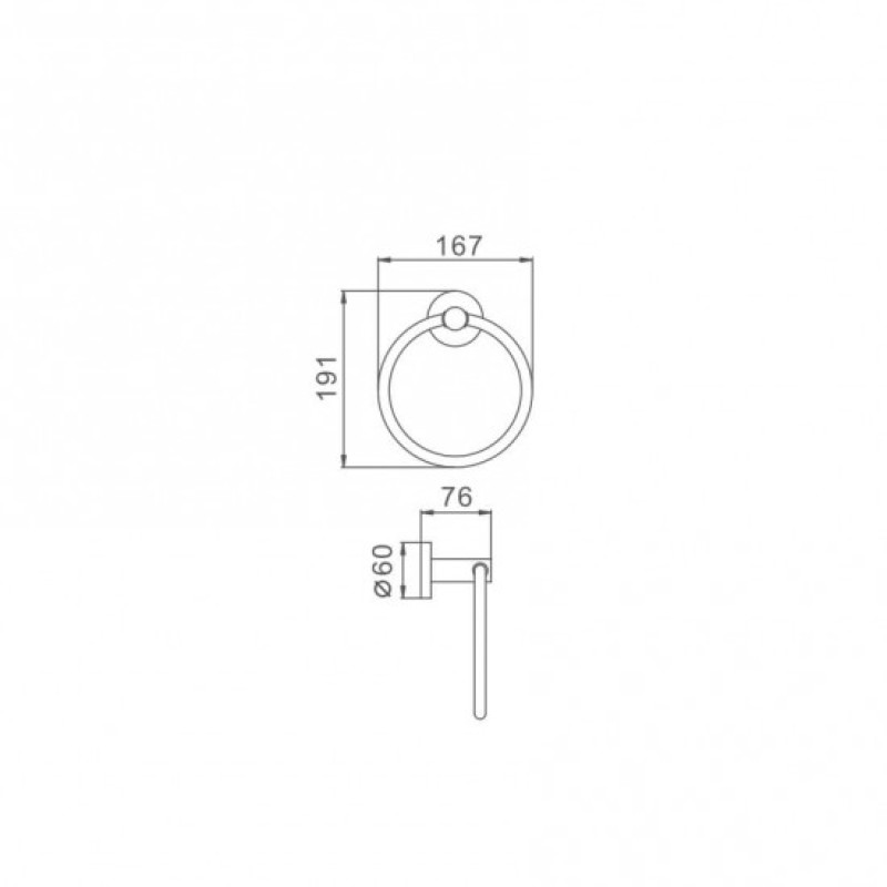 Frap F30204 – Тримач для рушніків