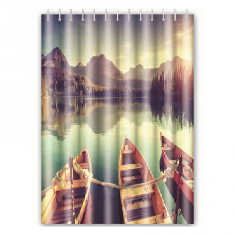 Frap F8653 – Текстильная шторка для ванной.