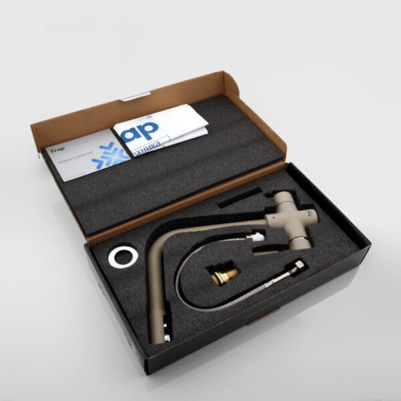 Frap F4352-20 – Змішувач для кухні на дві води