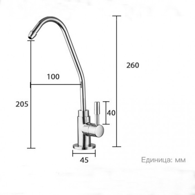 Frap F1052-10 – Кран фасетка під осмос