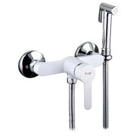 Frap F2041-8 – Змішувач для біде білий латунь