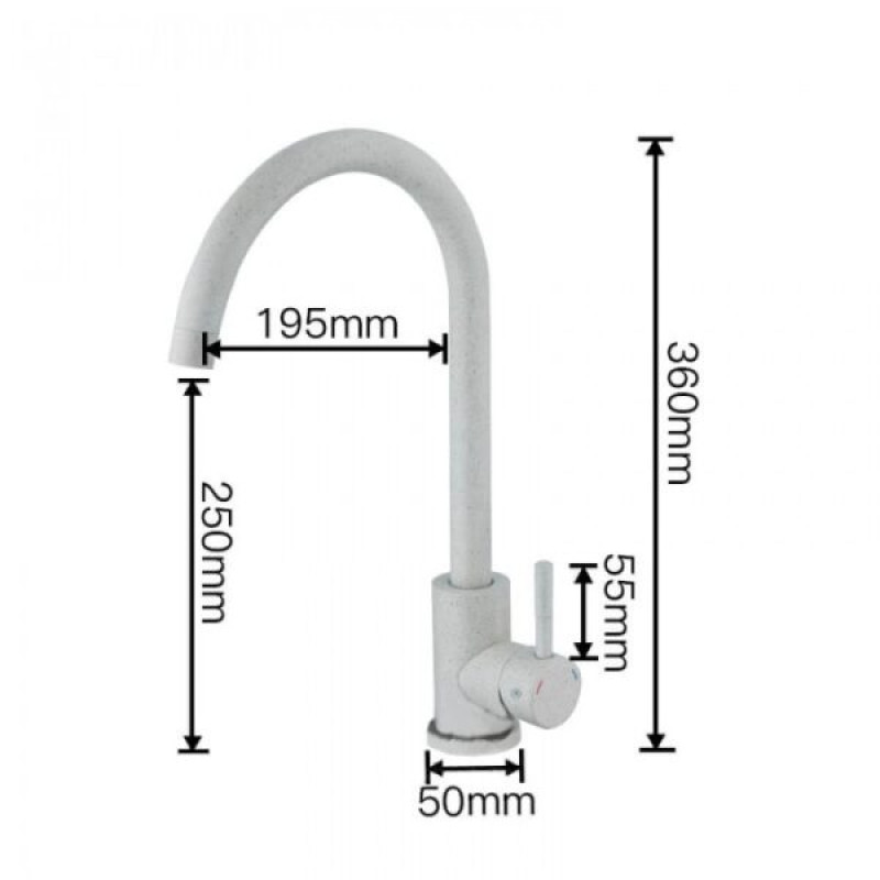 Frap F40899-2 — Змішувач для кухні