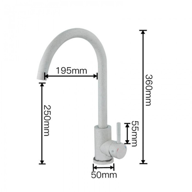 Frap F40899-2 — Змішувач для кухні