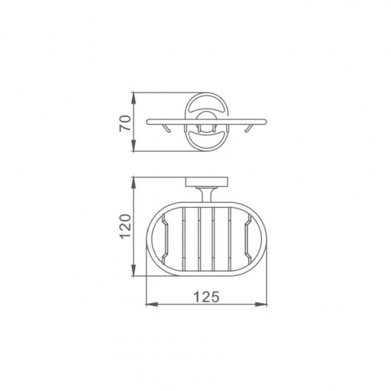 Frap F1902-1 — Мильниця з тримачем