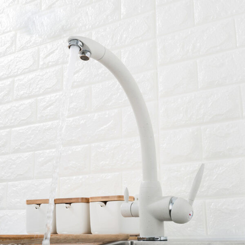 Frap F4399-8 – Змішувач для кухні на дві води