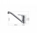 Frap F4203 — Змішувач для кухні