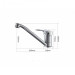 Frap F4203 — Змішувач для кухні