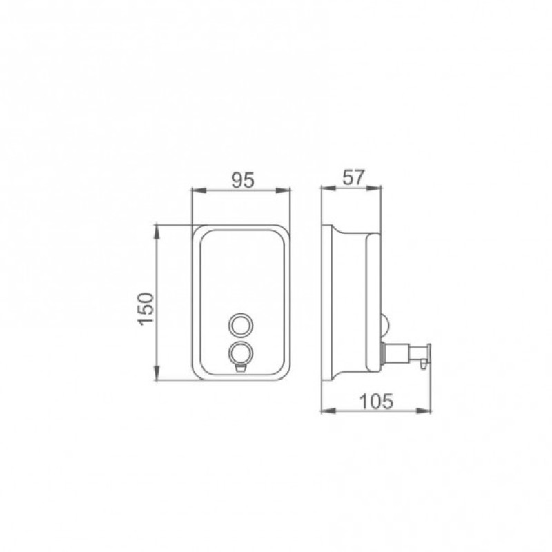 Frap F401 – Дозатор рідкого мила