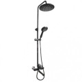 Frap F2449-6 – Душевая система черного цвета