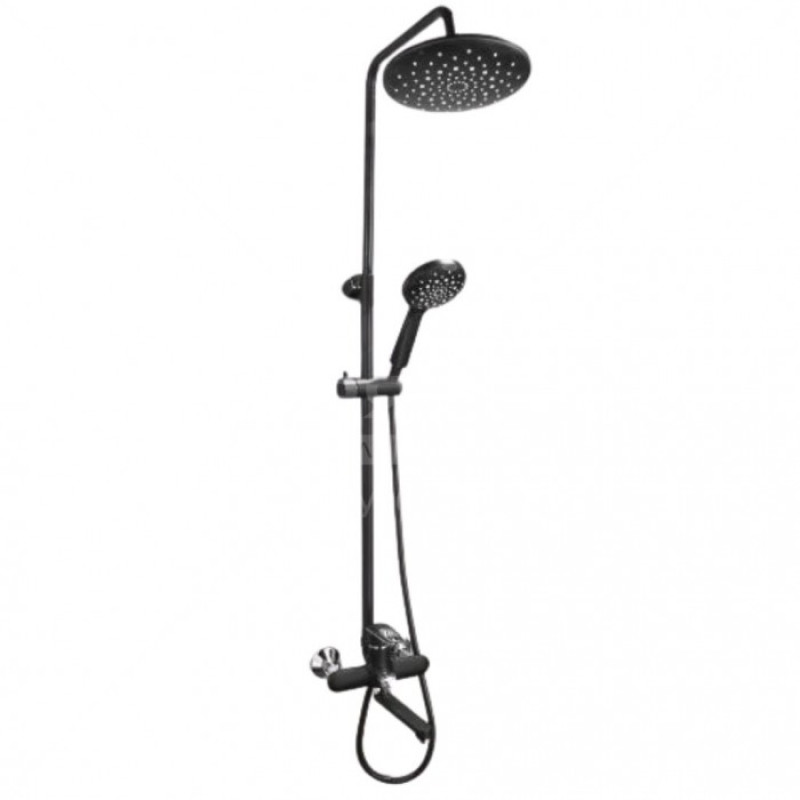 Frap F2449-6 – Душевая система черного цвета
