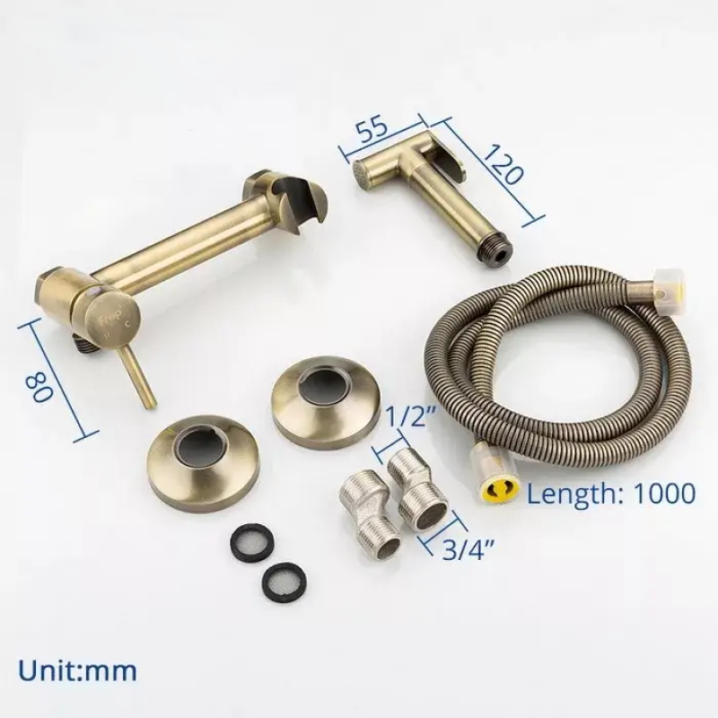 Гигиенический душ Frap F7503-4, бронза