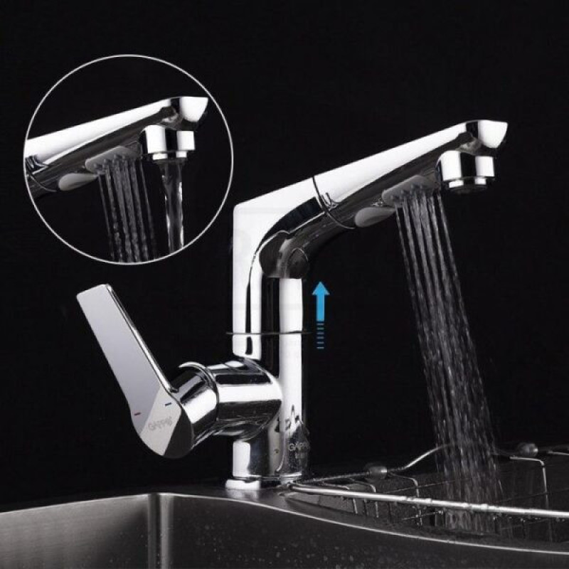 Gappo G1299 — змішувач для кухні з висувним виливом