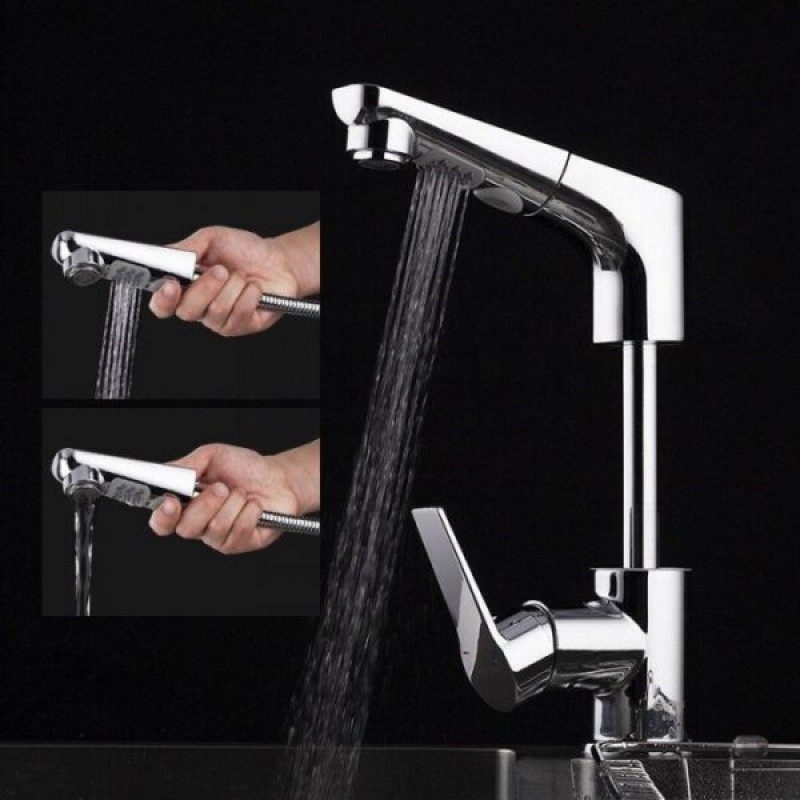 Gappo G1299 — змішувач для кухні з висувним виливом