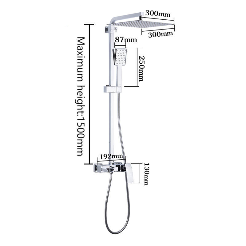 Gappo Jacob G2407-20 - Душевая система