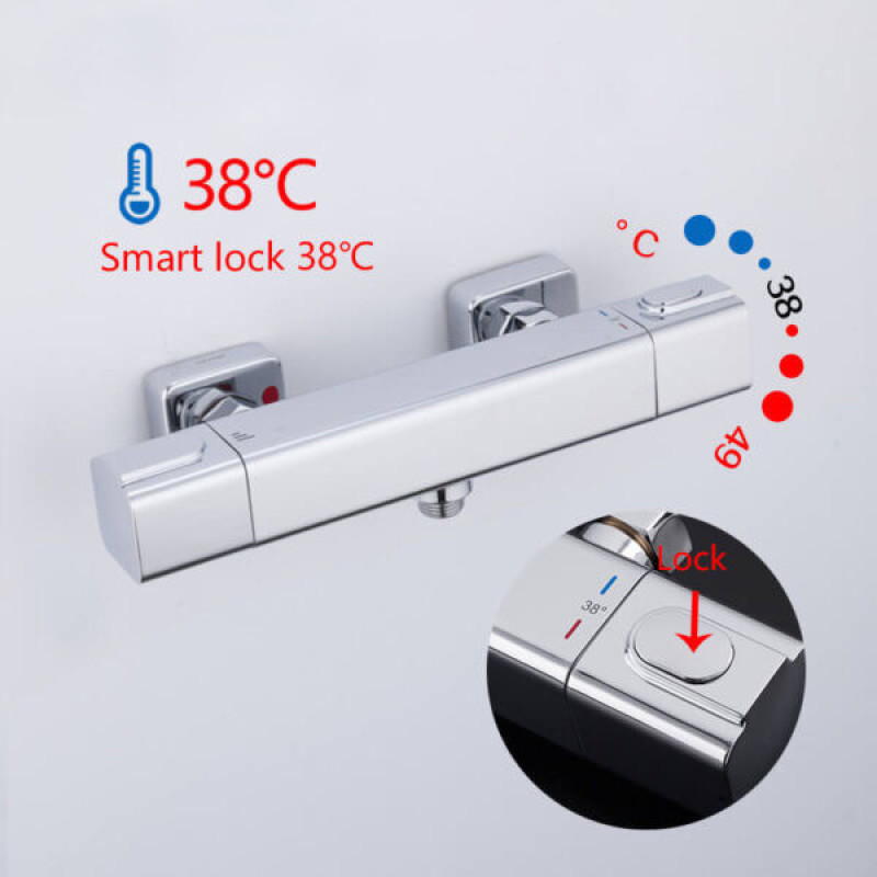 Gappo G2091 — Змішувач для душу з термостатом