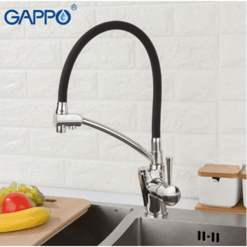 Gappo G4398-11 — Смеситель для кухни под фильтр.