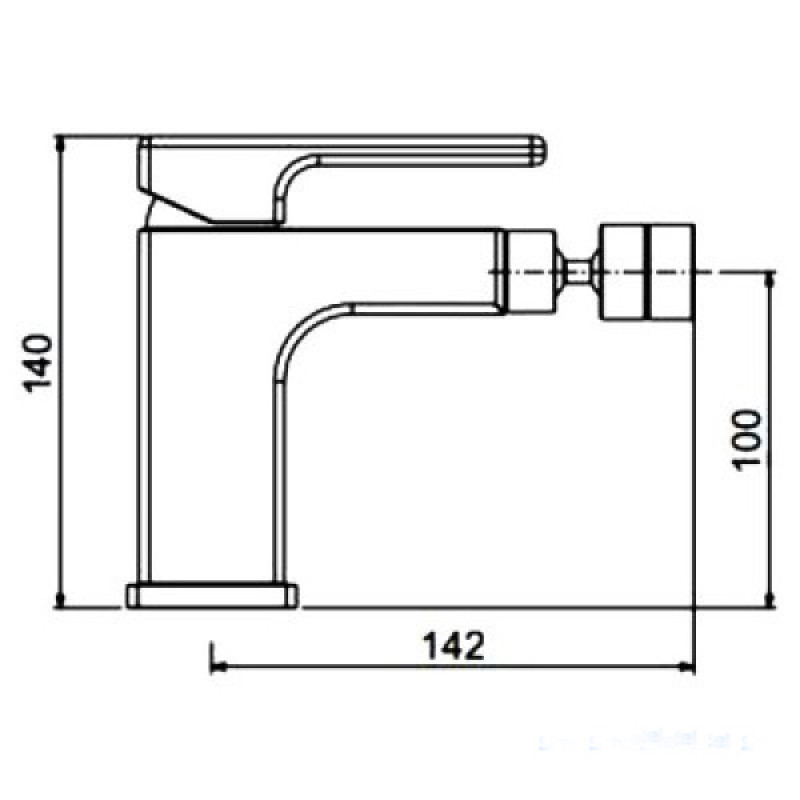 Gappo G5017-8 – Змішувач для біде