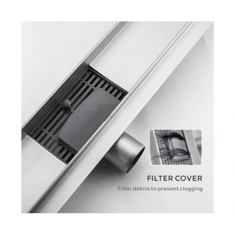 Душовий трап GAPPO G85007-2 нержавіюча сталь 