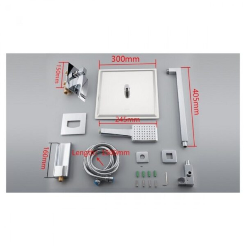 Gappo G7107-20 - Встраиваемая душевая система