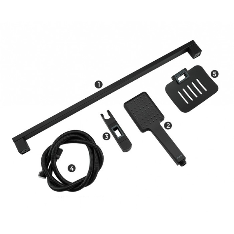 Gappo G8013 - Душова настінна стійка