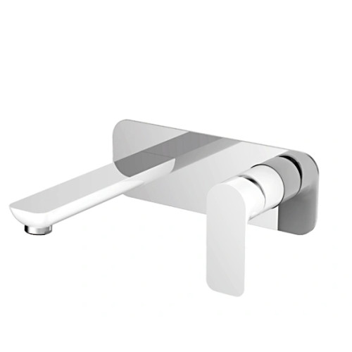 Змішувач для умивальника GAPPO G1048-22 настінний (білий/хром)