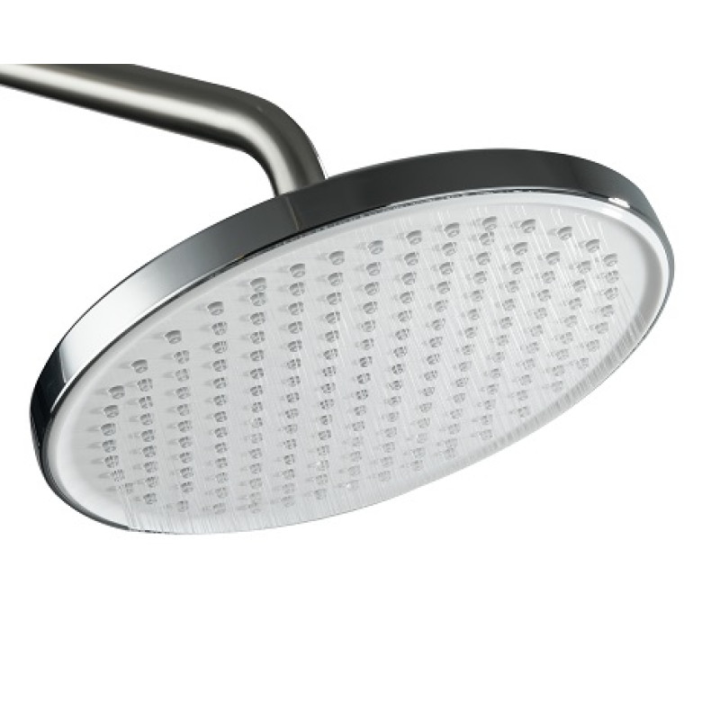 Тропічний душ GAPPO G002-26, Ø260 мм, білий/хром