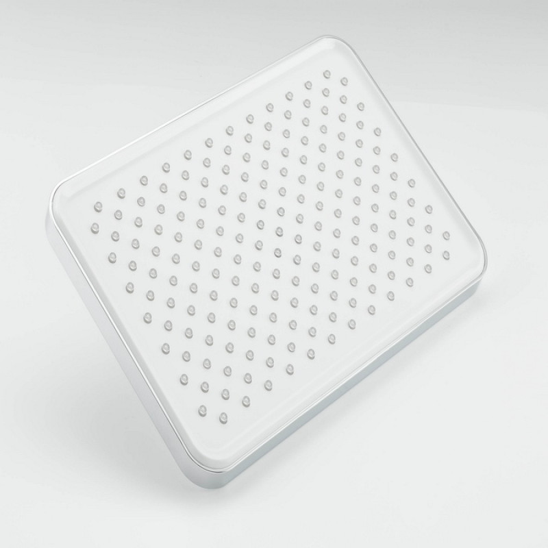 Тропічний душ GAPPO G001-32, 210x320 мм, білий/хром