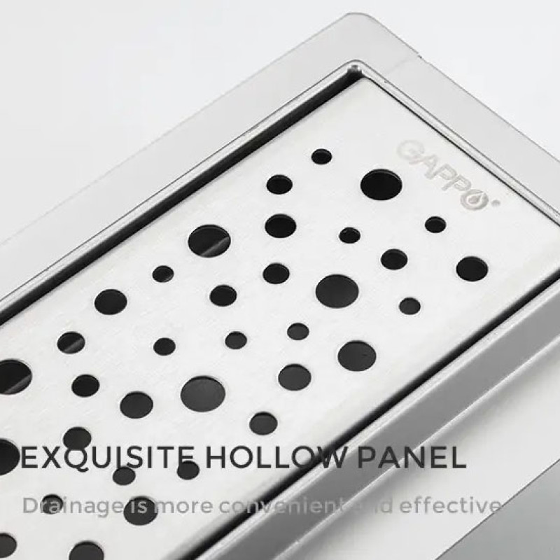 Душовий трап GAPPO G85007-2 нержавіюча сталь 