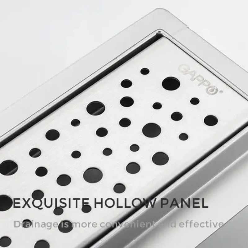 Душовий трап GAPPO G86007-3 нержавіюча сталь 