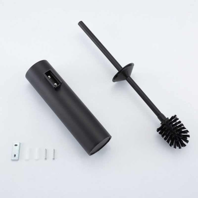 Настенный ершик GAPPO G903-6 (скрытый монтаж, черный)