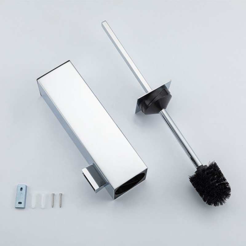 Настенный ершик GAPPO G904 (скрытый монтаж, хром)