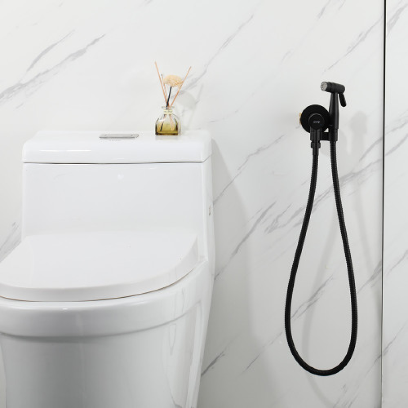 Гігієнічний душ Gappo G7206-6 вбудований, чорний 