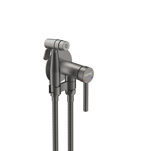 Гігієнічний душ Gappo G7206-9 вбудований, сірий Gungrey 