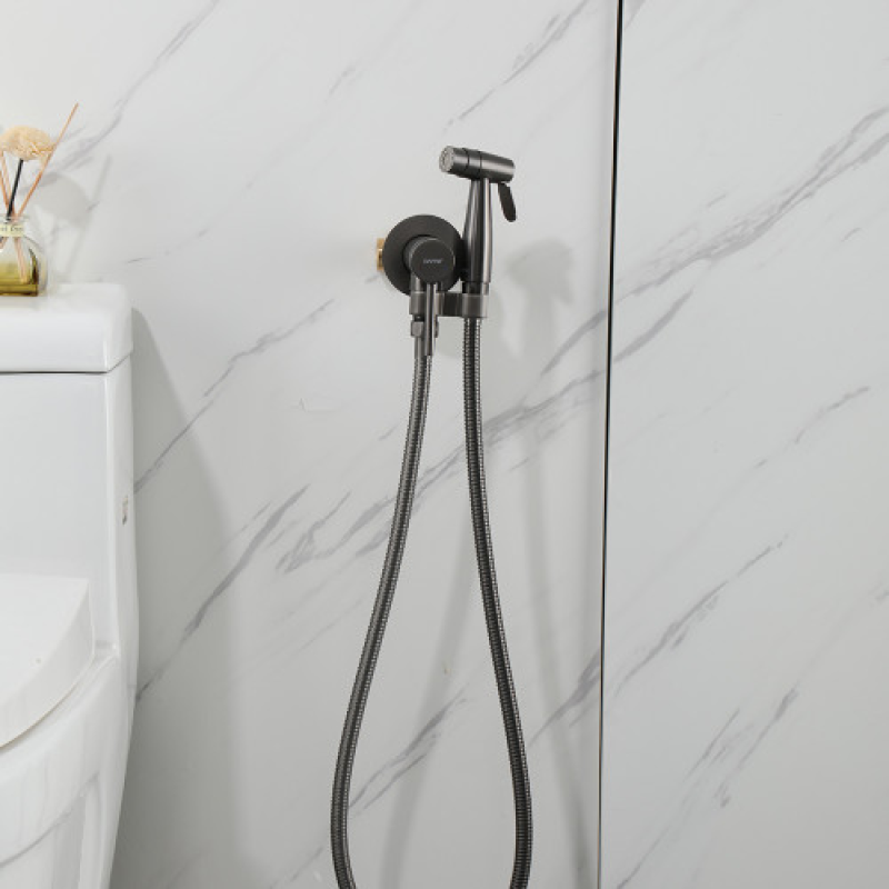 Гігієнічний душ Gappo G7206-9 вбудований, сірий Gungrey 