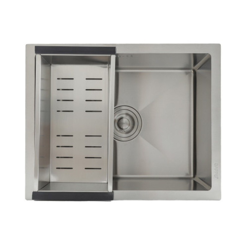Кухонна мийка GAPPO GS5040 (інтегрована, 500x400 мм, нержавіюча сталь)