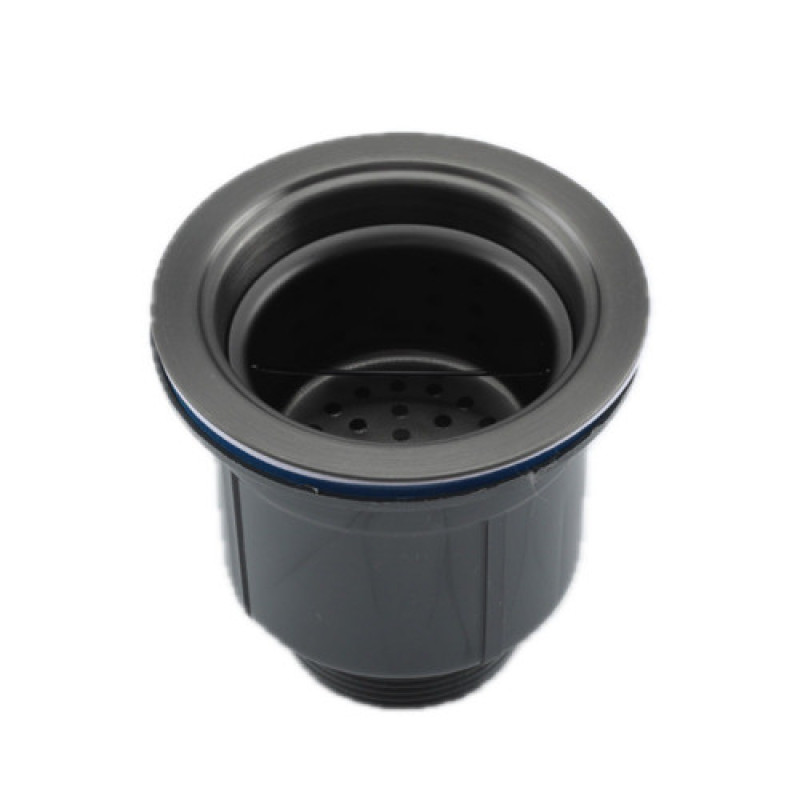 Кухонна накладна мийка GAPPO GS7850-6L (780x500 мм, поверхня PVD, чаша ліва)